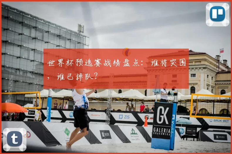 世界杯预选赛战绩盘点:谁将突围,谁已掉队?