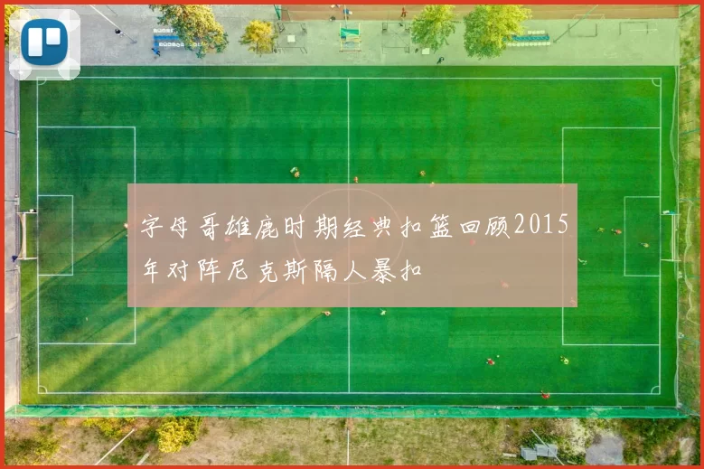 字母哥雄鹿时期经典扣篮回顾2015年对阵尼克斯隔人暴扣